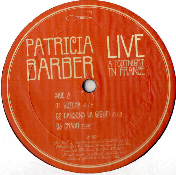 Patricia Barber – Live: A Fortnight In France (2xLP) LP vinyl record, image 5 of 9