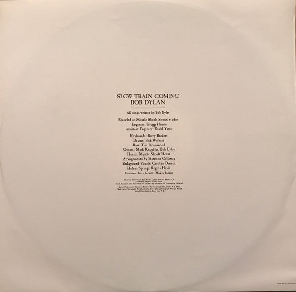 Bob Dylan – Slow Train Coming LP vinyl record, image 5 of 7