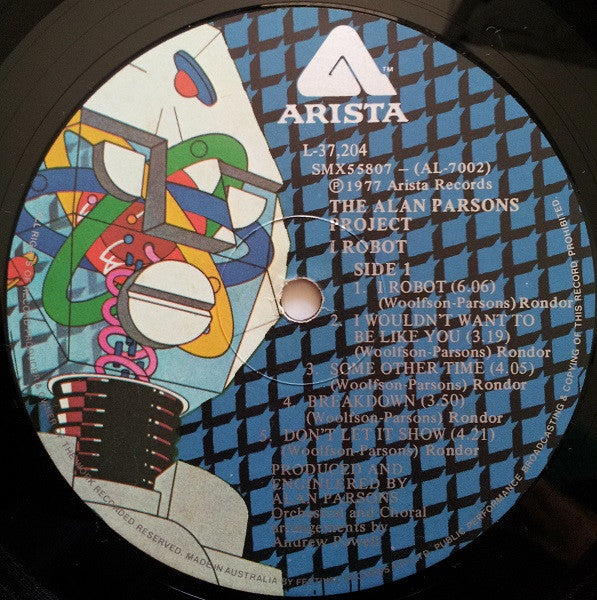 The Alan Parsons Project – I Robot LP vinyl record, image 5 of 6