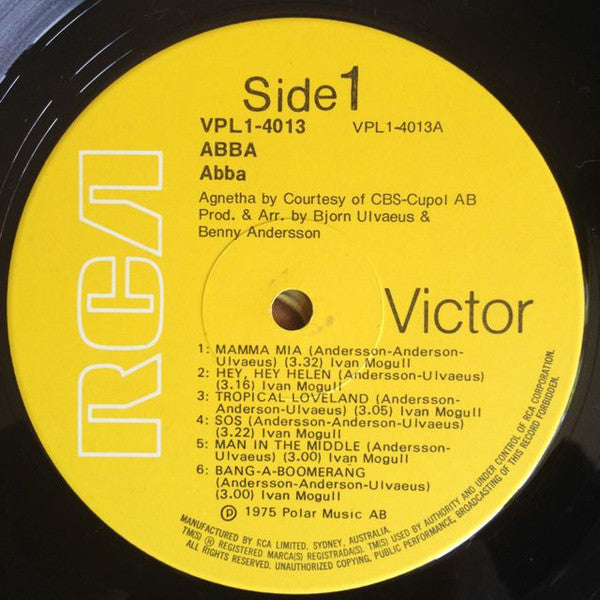 ABBA – ABBA LP vinyl record, image 3 of 4