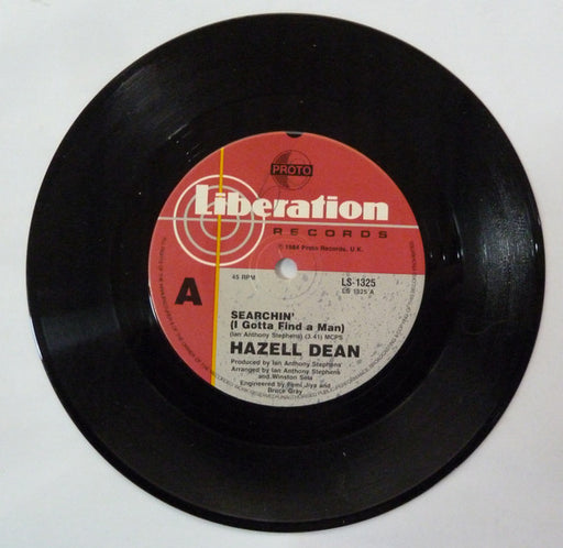 Hazell Dean – Searchin' (I Gotta Find A Man) 7" vinyl record, image 1 of 3