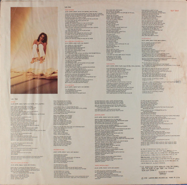 Alice Cooper – From The Inside LP vinyl record, image 9 of 9
