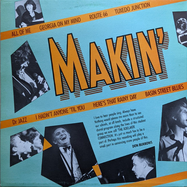 The Don Burrows Quintet, The Adelaide Connection – Makin' Whoopee! LP vinyl record, image 2 of 6