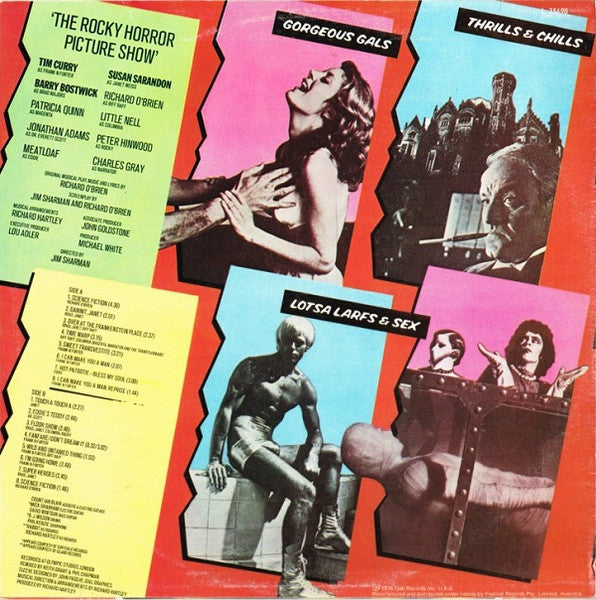 Various – The Rocky Horror Picture Show LP vinyl record, image 2 of 4