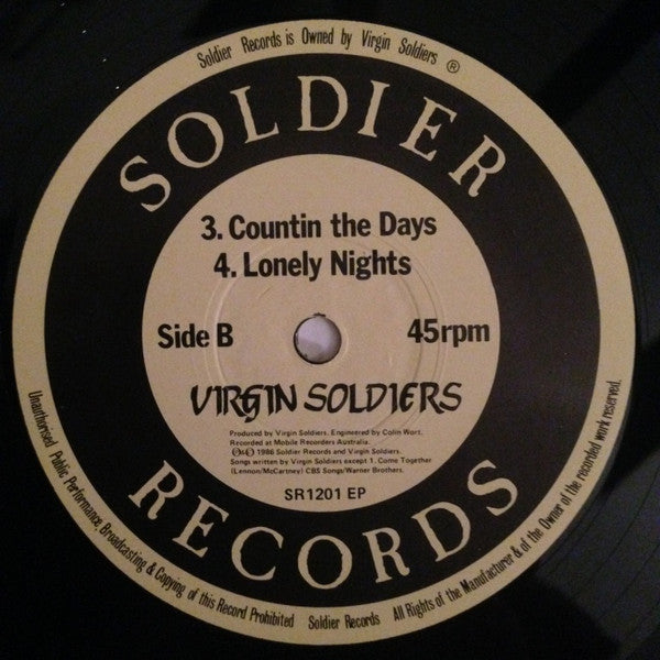 Virgin Soldiers – Virgin Soldiers 12" vinyl record, image 4 of 4