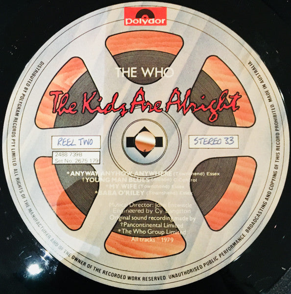 The Who – The Kids Are Alright (2xLP) LP vinyl record, image 8 of 10