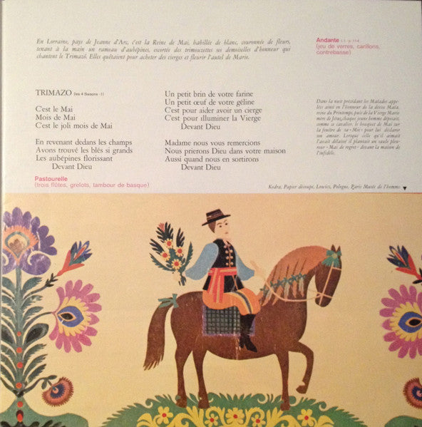Carl Orff, Gunild Keetman – Printemps LP vinyl record, image 7 of 10