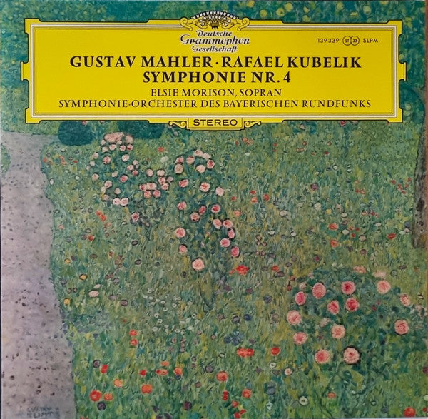 Gustav Mahler, Rafael Kubelik, Elsie Morison, Symphonie-Orchester Des Bayerischen Rundfunks – Symphonie Nr. 4 LP vinyl record, image 1 of 3