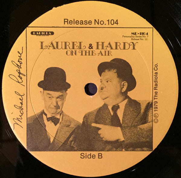 Laurel & Hardy – Laurel & Hardy On The Air LP vinyl record, image 4 of 6