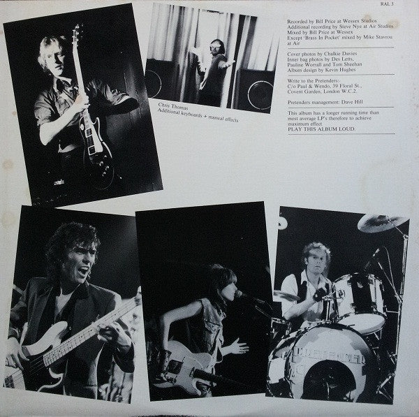 The Pretenders – Pretenders LP vinyl record, image 3 of 6