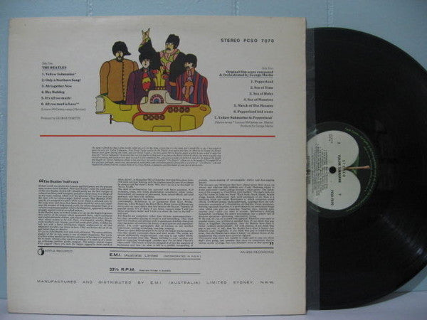 The Beatles – Yellow Submarine LP vinyl record, image 5 of 5