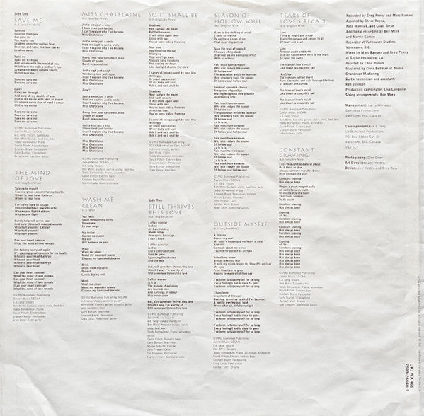 k.d. lang – Ingénue LP vinyl record, image 5 of 6