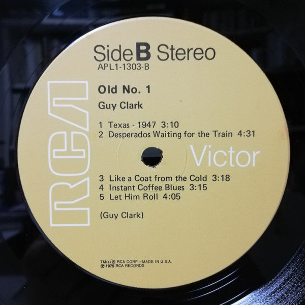 Guy Clark – Old No. 1 LP vinyl record, image 4 of 6