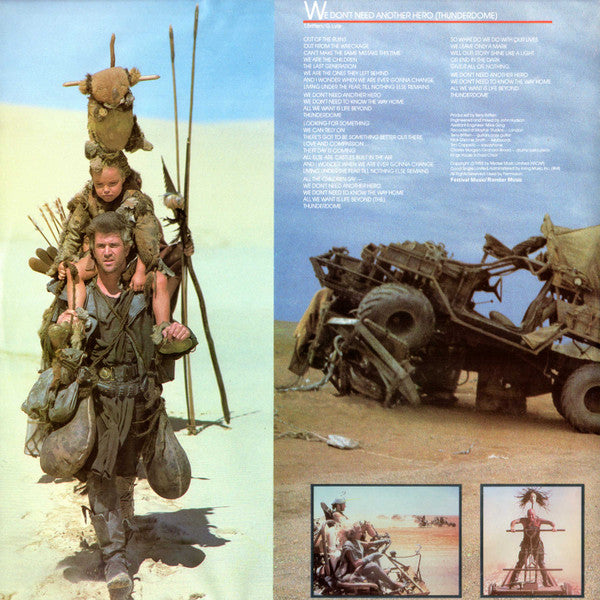 Various – Mad Max Beyond Thunderdome (Original Motion Picture Soundtrack) LP vinyl record, image 6 of 7
