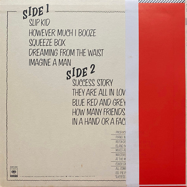 The Who – The Who By Numbers LP vinyl record, image 2 of 10