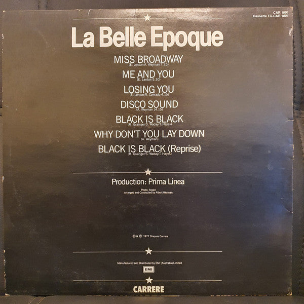 Belle Epoque – Miss Broadway LP vinyl record, image 3 of 6