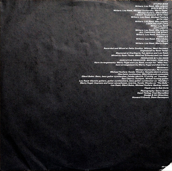 Lou Reed – The Bells LP vinyl record, image 6 of 7