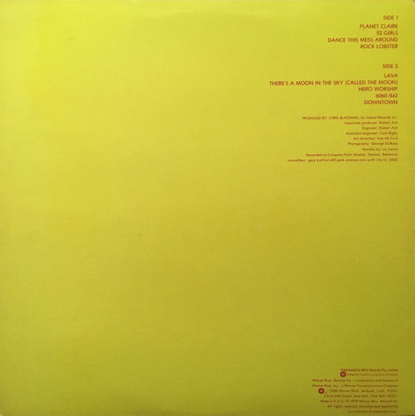 The B-52's – The B-52's LP vinyl record, image 3 of 8