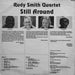 Rudy Smith Quartet – Still Around LP vinyl record, image 2 of 5