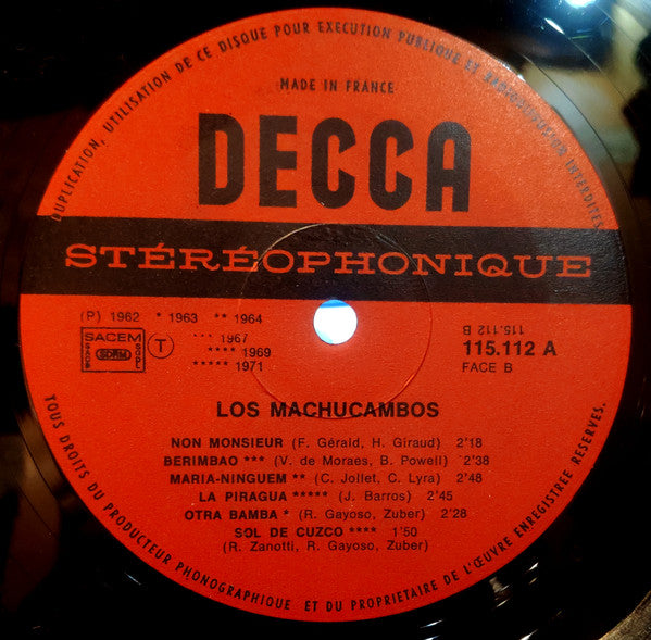 Los Machucambos – Los Machucambos (2xLP) LP vinyl record, image 10 of 10