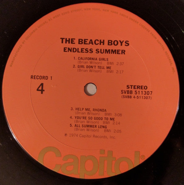 The Beach Boys – Endless Summer (2xLP) LP vinyl record, image 7 of 8