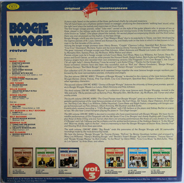 Various – Boogie Woogie Revival (Vol. 3) LP vinyl record, image 2 of 7
