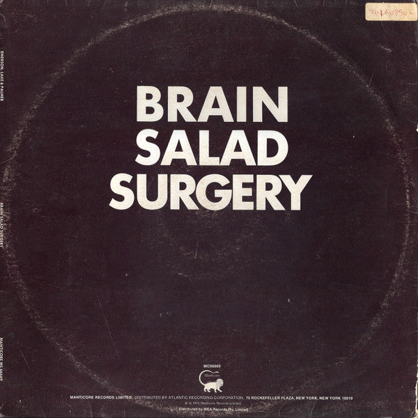 Emerson, Lake & Palmer – Brain Salad Surgery LP vinyl record, image 4 of 7