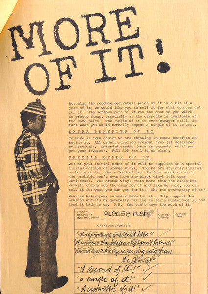 Various – A Record Of It LP vinyl record, image 7 of 7