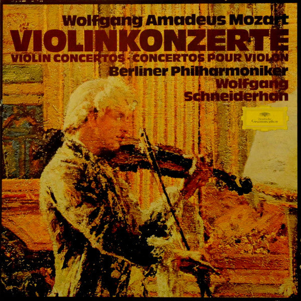 Wolfgang Amadeus Mozart, Wolfgang Schneiderhan, Berliner Philharmoniker – Violinkonzerte (3xLP) LP vinyl record, image 1 of 3