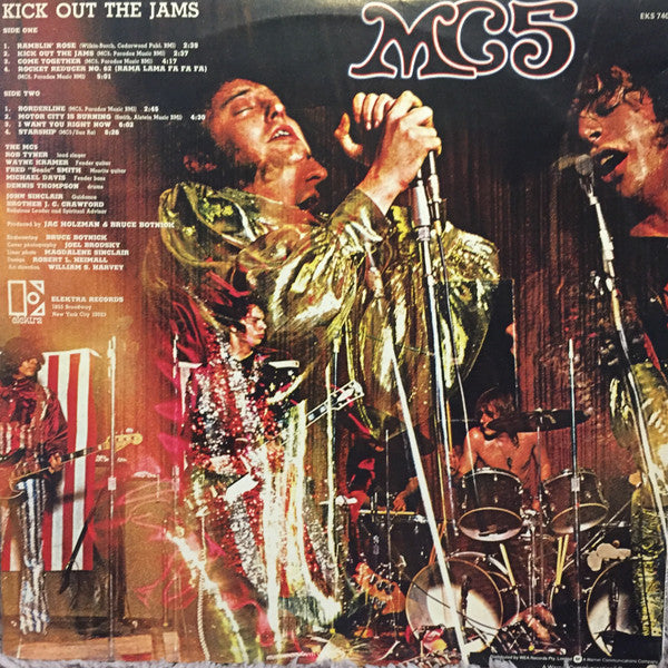 MC5 – Kick Out The Jams LP vinyl record, image 3 of 5