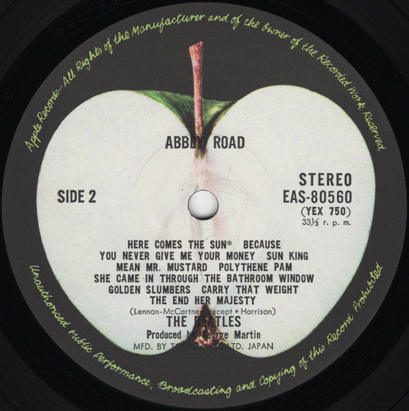 The Beatles, The Beatles – Abbey Road = アビイ・ロード LP vinyl record, image 4 of 8
