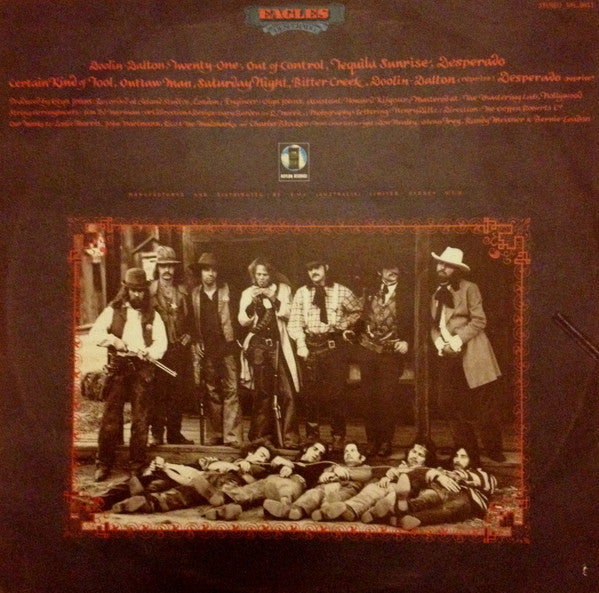 Eagles – Desperado LP vinyl record, image 2 of 4