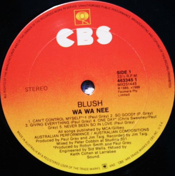 Wa Wa Nee – Blush LP vinyl record, image 4 of 5