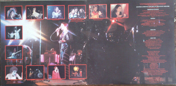 Jeannie Lewis – Looking Backwards To Tomorrow - In And Out Of Concert LP vinyl record, image 2 of 5