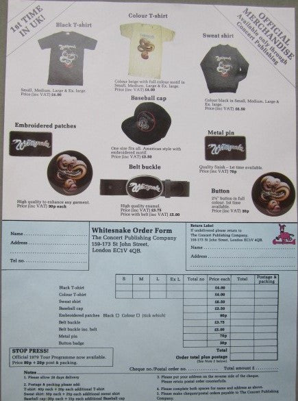 Whitesnake – Lovehunter LP vinyl record, image 5 of 7