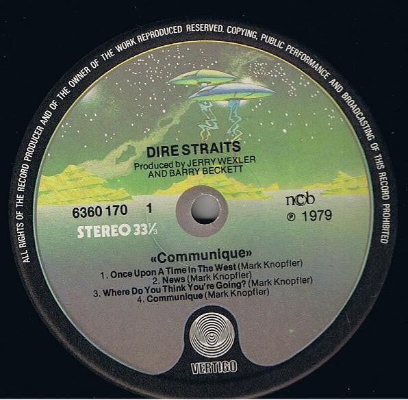 Dire Straits – Communiqué LP vinyl record, image 3 of 7