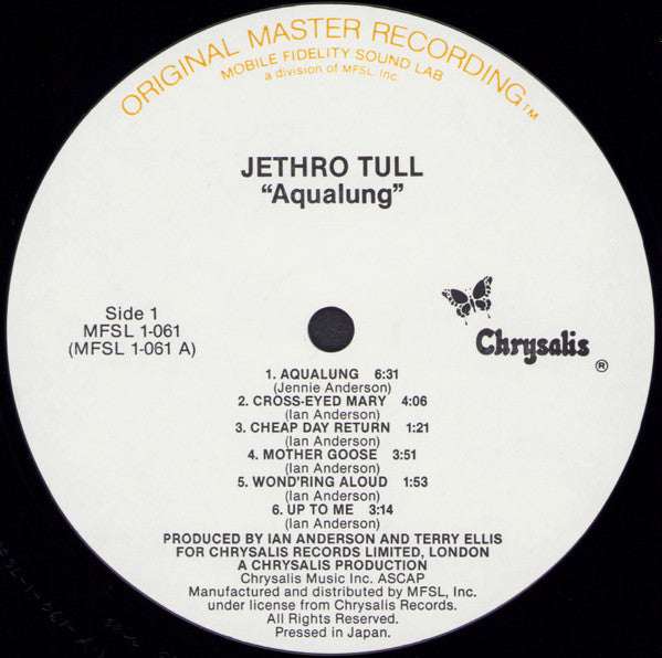 Jethro Tull – Aqualung LP vinyl record, image 4 of 10