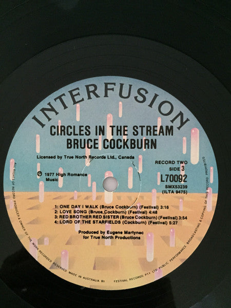 Bruce Cockburn – Circles In The Stream (2xLP) LP vinyl record, image 10 of 10