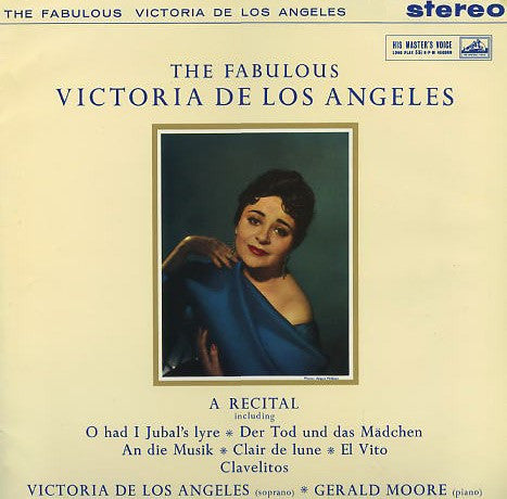 Victoria De Los Angeles, Gerald Moore – The Fabulous Victoria De Los Angeles LP vinyl record