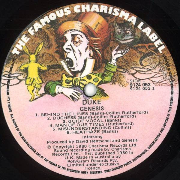 Genesis – Duke LP vinyl record, image 3 of 4