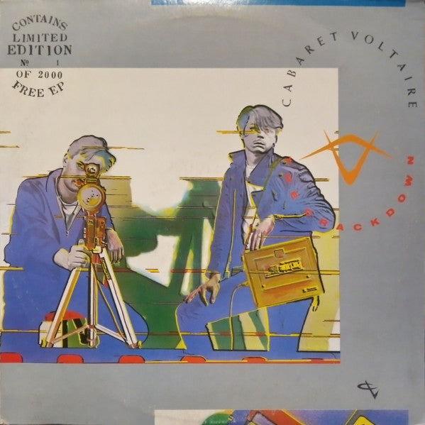 Cabaret Voltaire – The Crackdown LP vinyl record, image 1 of 9