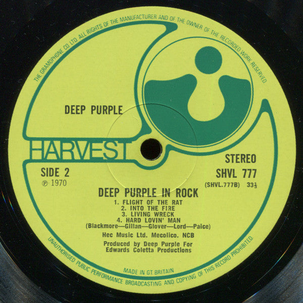 Deep Purple – Deep Purple In Rock LP vinyl record, image 6 of 8