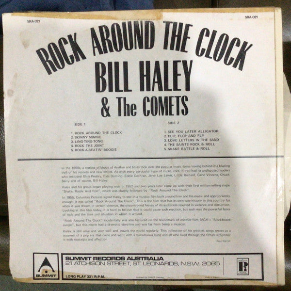 Bill Haley And His Comets – Rock Around The Clock LP vinyl record, image 2 of 4