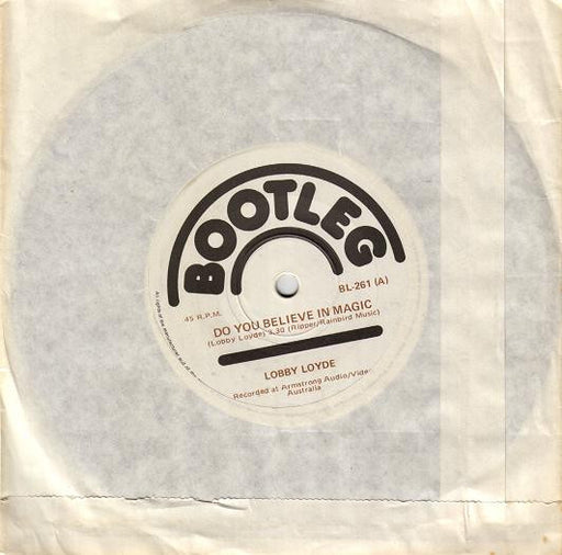 Lobby Loyde – Do You Believe In Magic 7" vinyl record, image 1 of 2