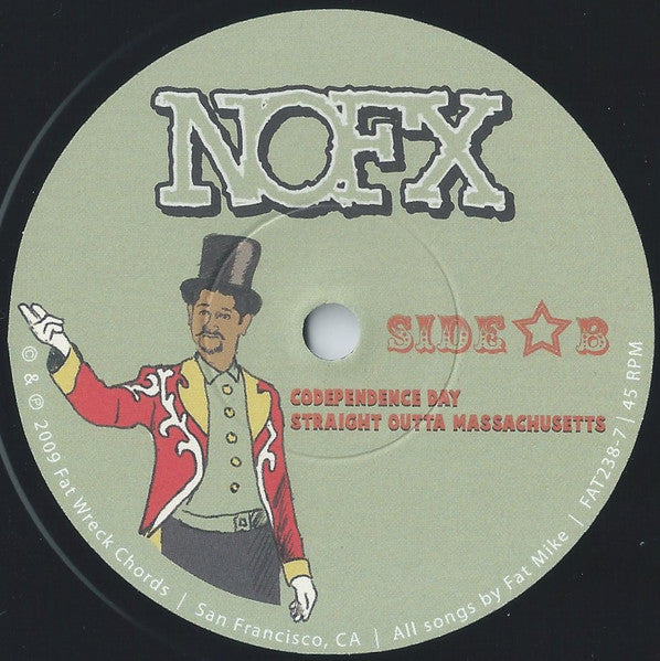 NOFX – Cokie The Clown 7" vinyl record, image 6 of 6