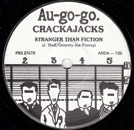 Crackajacks – Long Blond Hair / Stranger Than Fiction 7" vinyl record, image 4 of 4