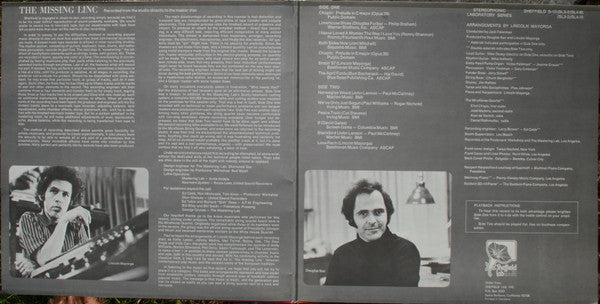 Lincoln Mayorga And Distinguished Colleagues – The Missing Linc (Volume II) LP vinyl record, image 5 of 5