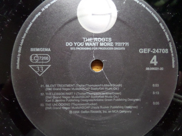 The Roots – Do You Want More?!!!??! (2xLP) LP vinyl record, image 6 of 10
