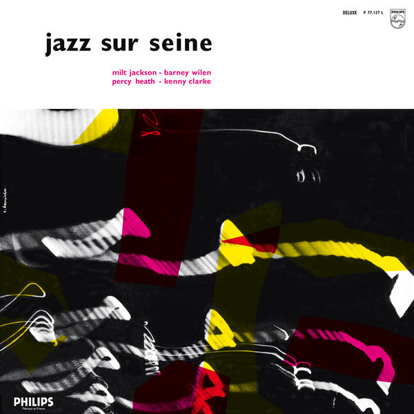 Milt Jackson, Barney Wilen, Percy Heath, Kenny Clarke – Jazz Sur Seine LP vinyl record, image 2 of 7