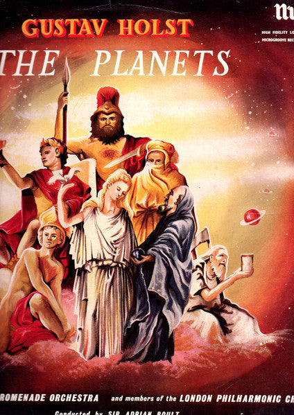Gustav Holst, The Philharmonic Promenade Orchestra, London Philharmonic Choir, Sir Adrian Boult – The Planets LP vinyl record, image 1 of 4